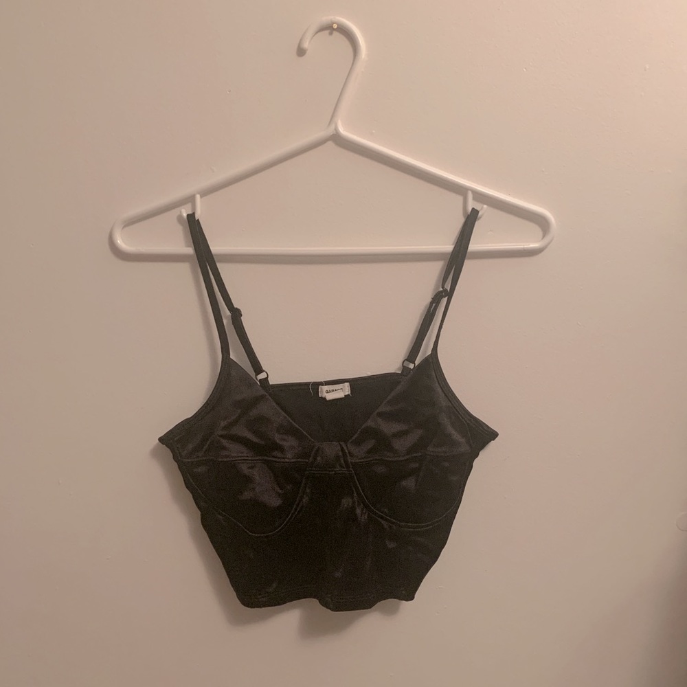 Black Crop Top